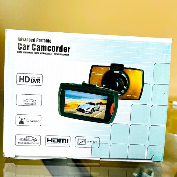 ADVANCED PORTABLE CAR VIDEO CAMERA CAMCORDER HD G-SENDOR - MOTION DETECTION - Picture 1 of 5